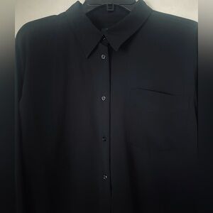 Ralph Lauren Black Blouse – Size XL | Sleek & Stylish